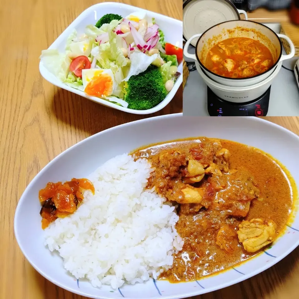 『印度カリー子さんの スパイス3つで簡単チキンカレー 甘酒入り』|seri-chanさん