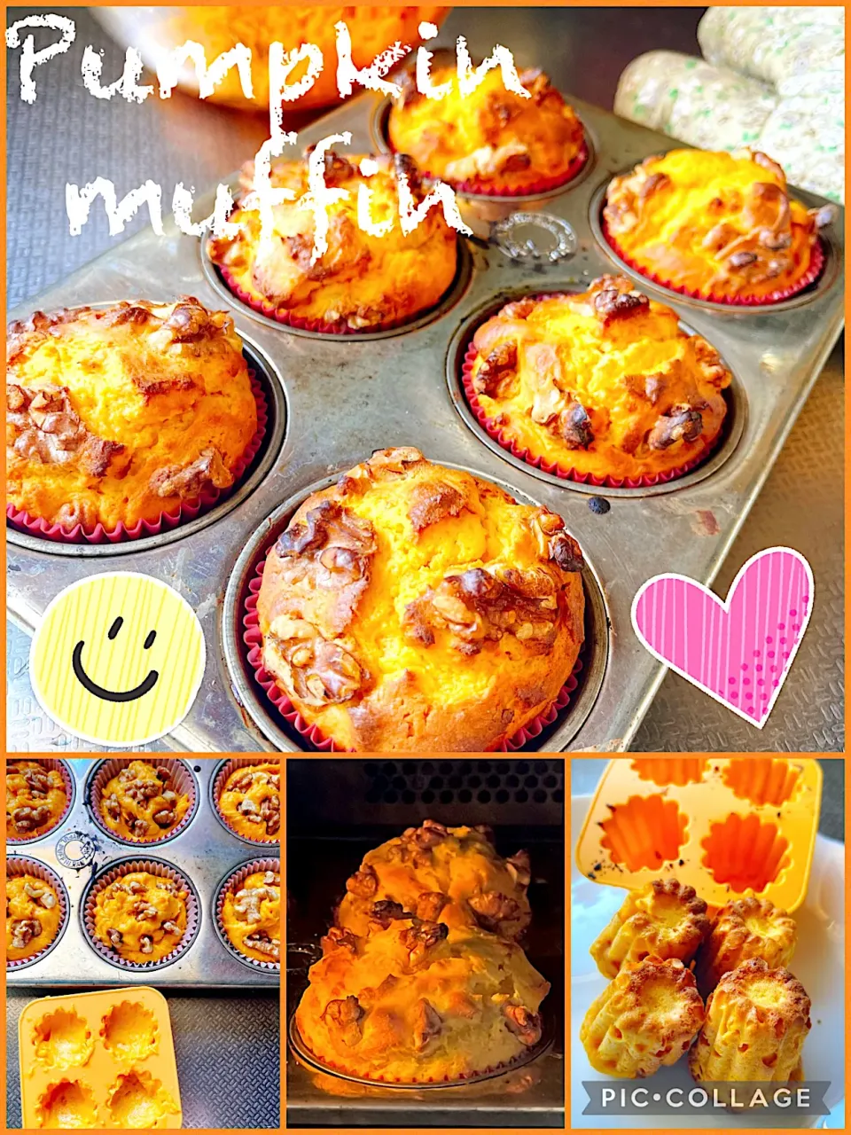 冷凍庫から発掘された🎃でPumpkin muffin🎃|Blueberry🫐さん