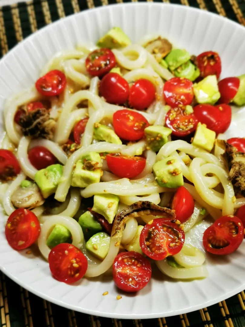 イタリアンうどん🤪👌ランチ|ペンギンさん