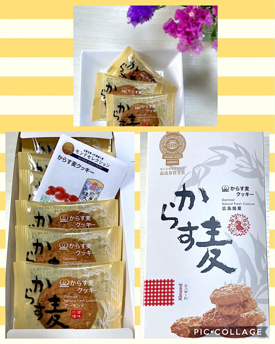 ヨシヨシさんからの頂き物💖からす麦クッキー🍪🍪🍪|かぴかぴさん