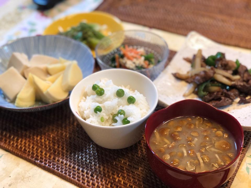 春のお夕飯