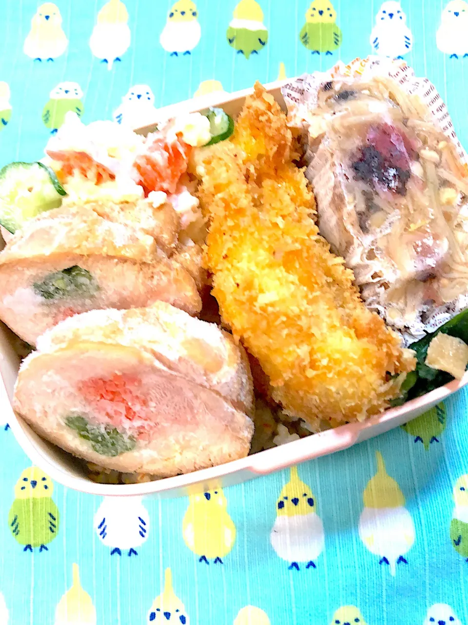 ゴーヤチャンプルふりかけご飯弁当|kaori_831さん