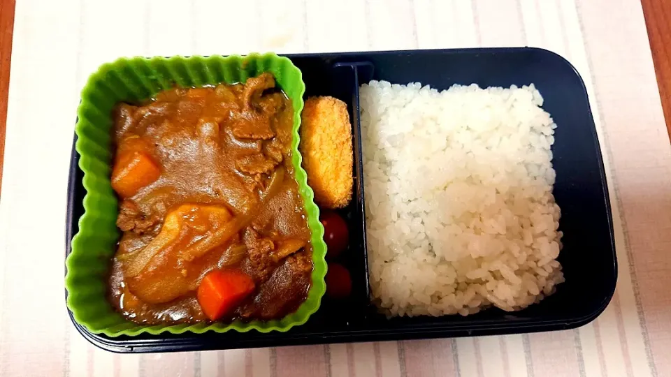 カレーライス❤️旦那さんお弁当🎵😊|かおるcitronさん