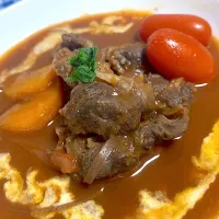 鹿肉の赤ワイン煮|でらぽんさん