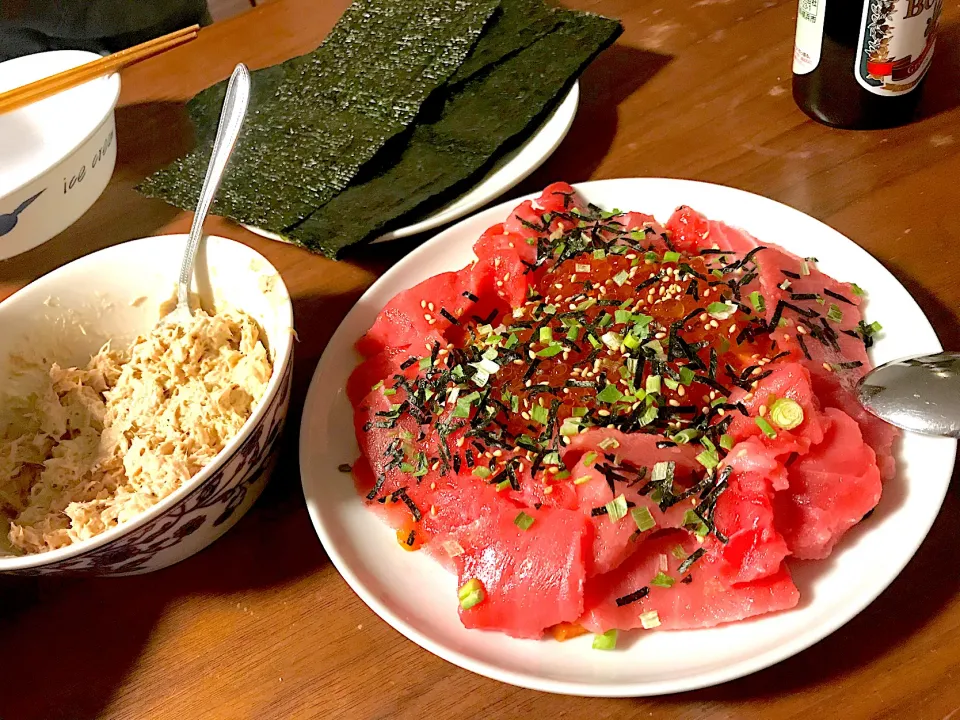 Snapdishの料理写真:ひな祭りに手巻きパーティー🎎|こぢえさん