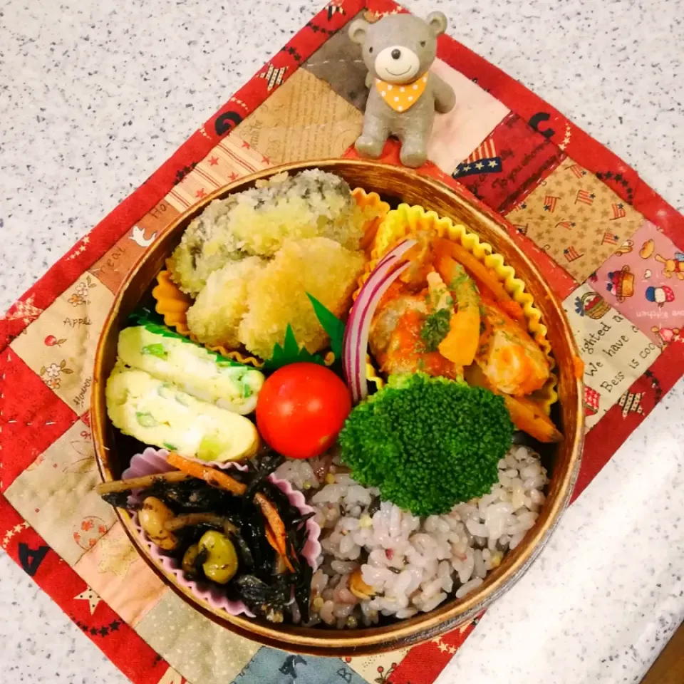 Snapdishの料理写真:昨日のお弁当😊|naonaomimichanさん