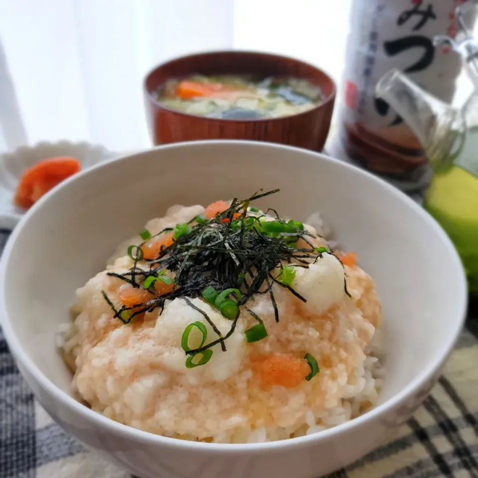 簡単なのに絶品！
長芋明太子丼
だし醤油をたらっとかけて

好きなYouTuberさんレシピ|みるくここあさん