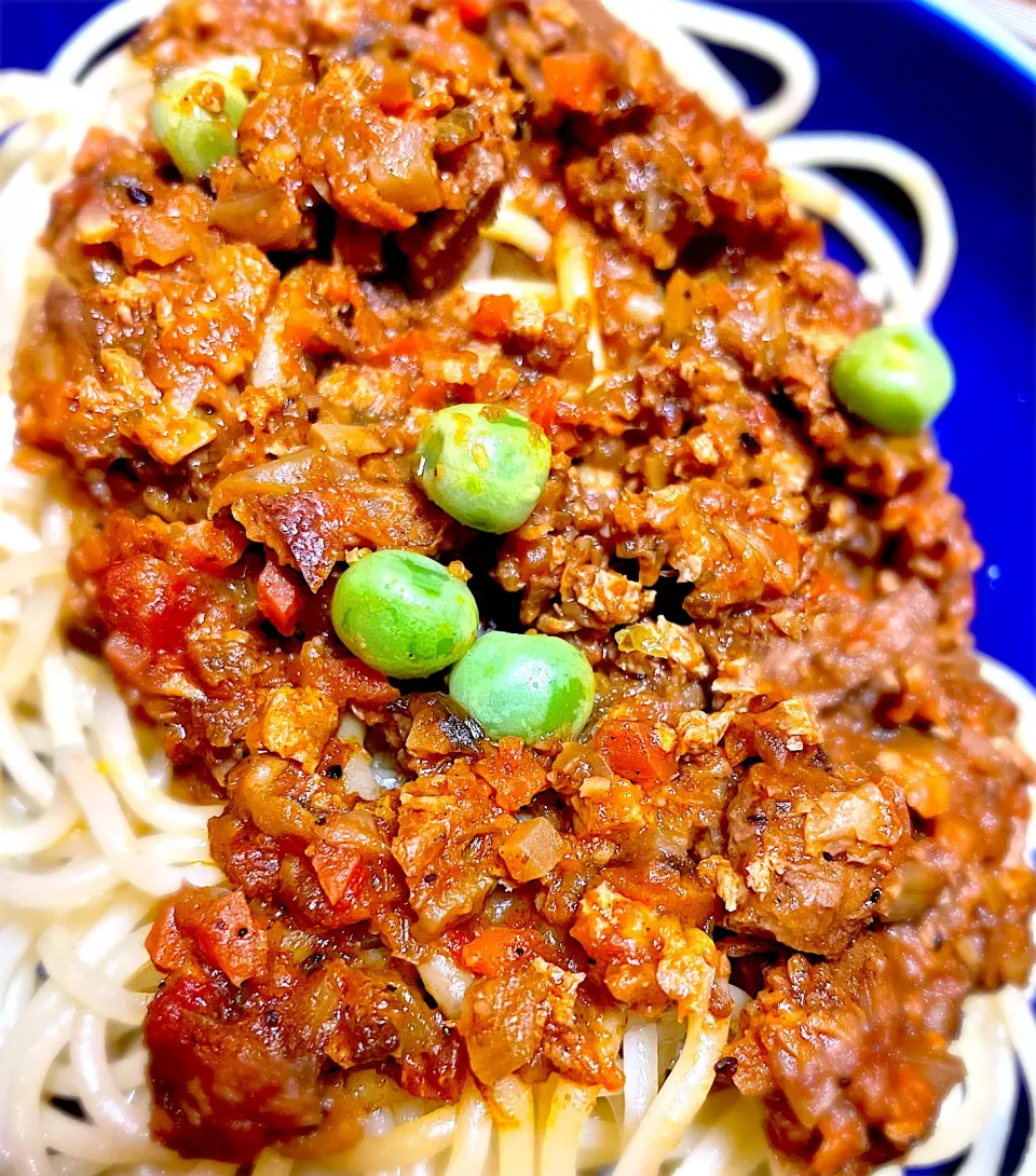 ソイミートのパスタ🍝旨い😋|美味飯さん