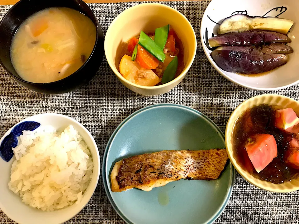 鯛の塩焼き定食|おーたけさん