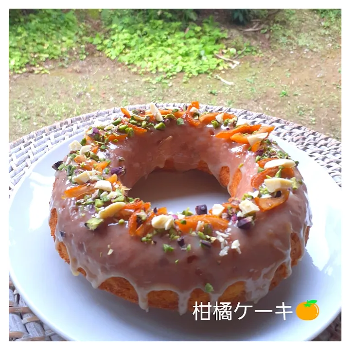 Snapdishの料理写真:柑橘ケーキ🍊|ゆっこさん