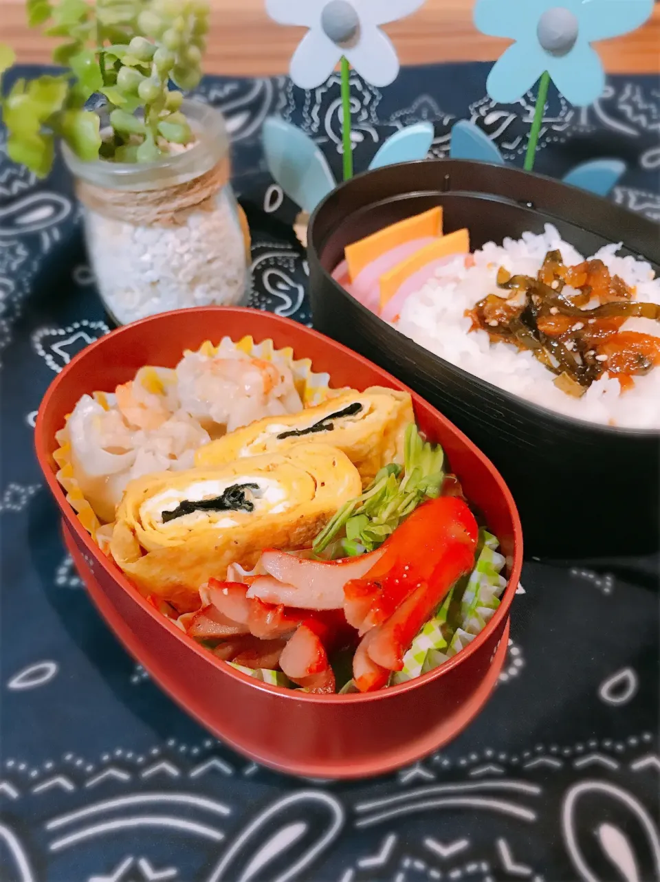 Snapdishの料理写真:❤︎今日のお弁当❤︎♡︎|🌼はなちゃん🌼さん