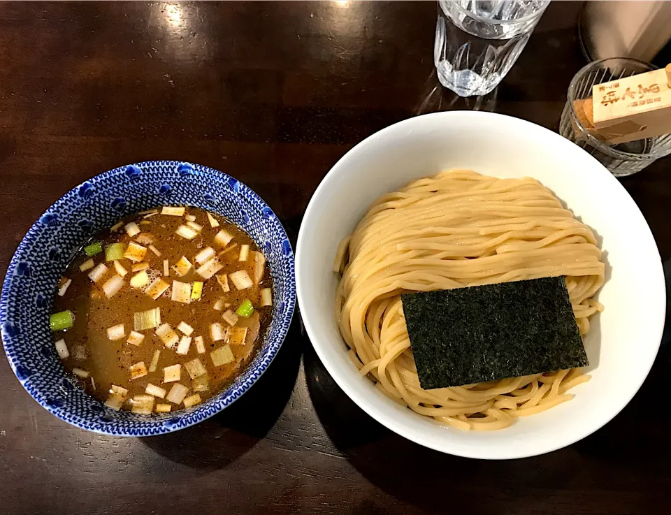 ゆず香塩つけ麺(中)@つけ麺 麦の香|morimi32さん