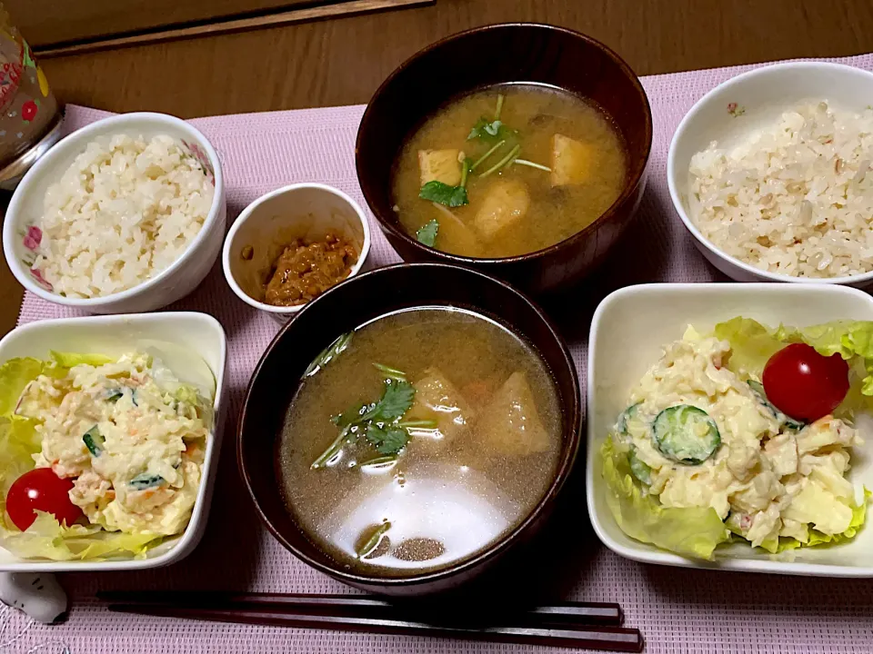 ささやかに見えるけど…♪美味豪華な晩ごはん(^^)❤︎|いつくしみちゃんさん