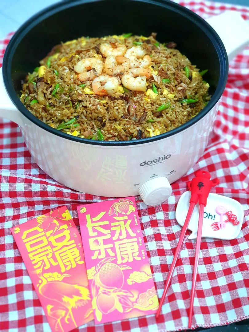 Snapdishの料理写真:CNY @ Fried Rice w/ Roasted Pork|envymaqueenさん