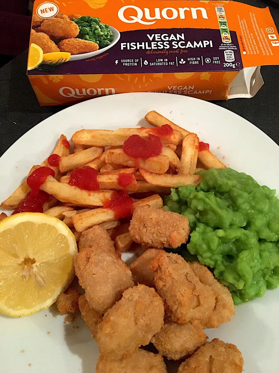 Quorn vegan scampi|Nick Hiderさん