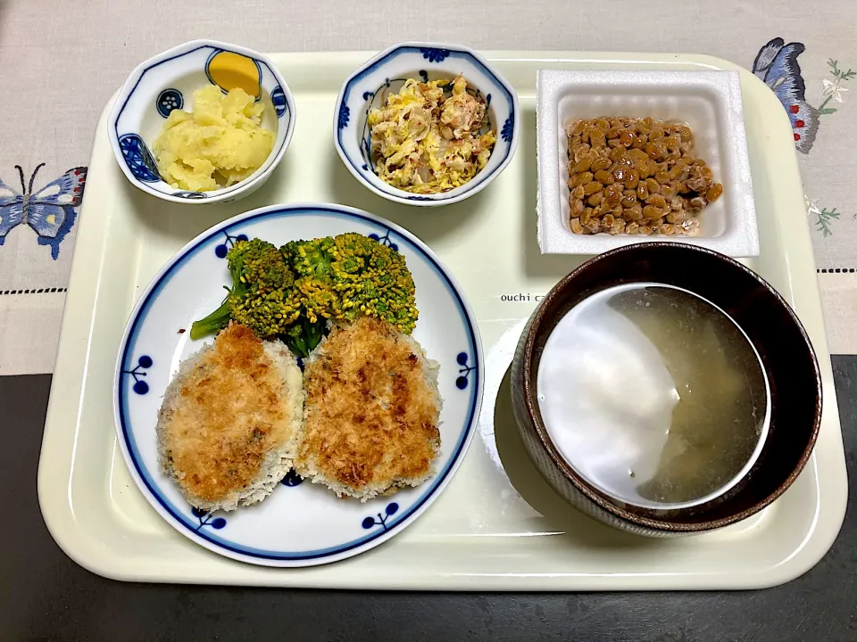 揚げないコロッケのご飯|みよさん