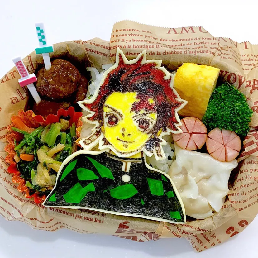 #鬼滅の刃弁当|⁺ 𝙼 𝙰 𝙾 ¨̮⑅さん