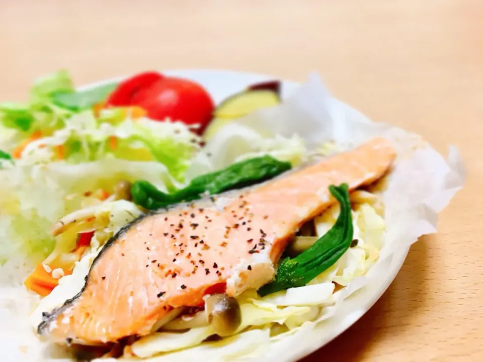 ダイエットになるといいな　鮭の蒸し焼き|FIKA789さん