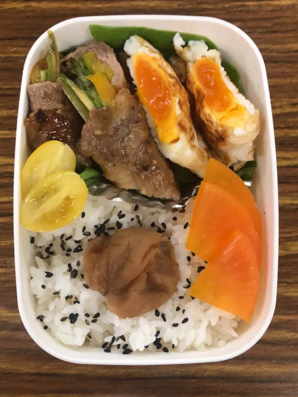 肉巻き弁当【めし】|超絶トルーマン石6さん