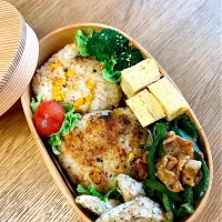 Snapdishの料理写真:曲げわっぱ弁当|madoさん