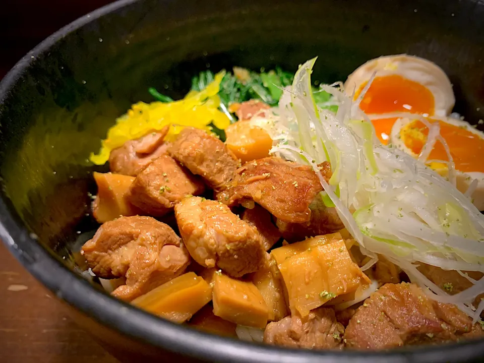 ルーローまぜめん|半田手延べそうめんの店 阿波や壱兆さん