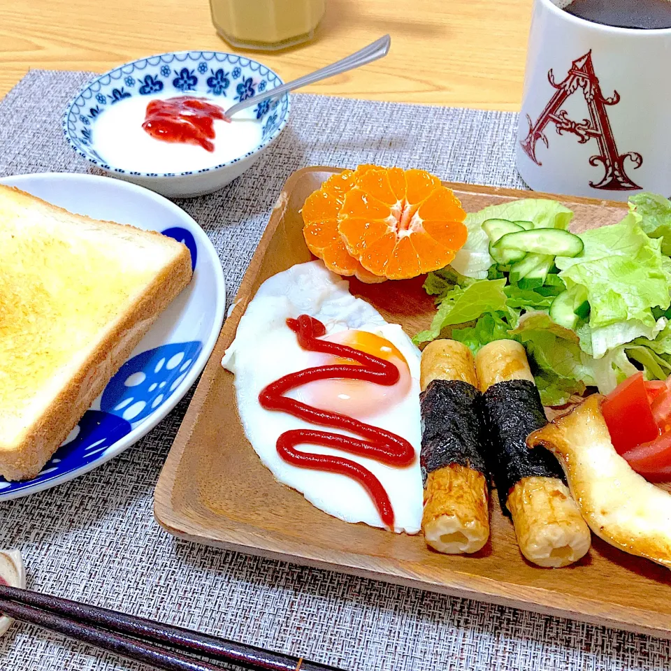 朝食|ツインうさぎさん