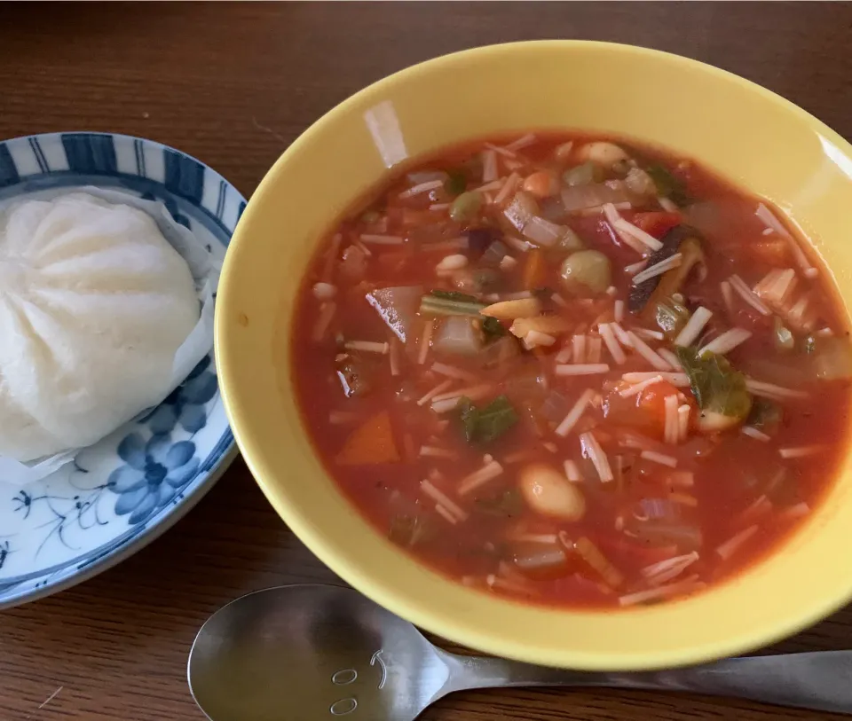 3月13日昼は脂肪燃焼スープと肉まん|とももさん