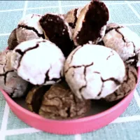 chocolate crinkle cookies|andreaさん