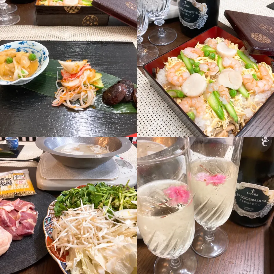 Snapdishの料理写真:3/13 お帰り〜の宴|あーるさん