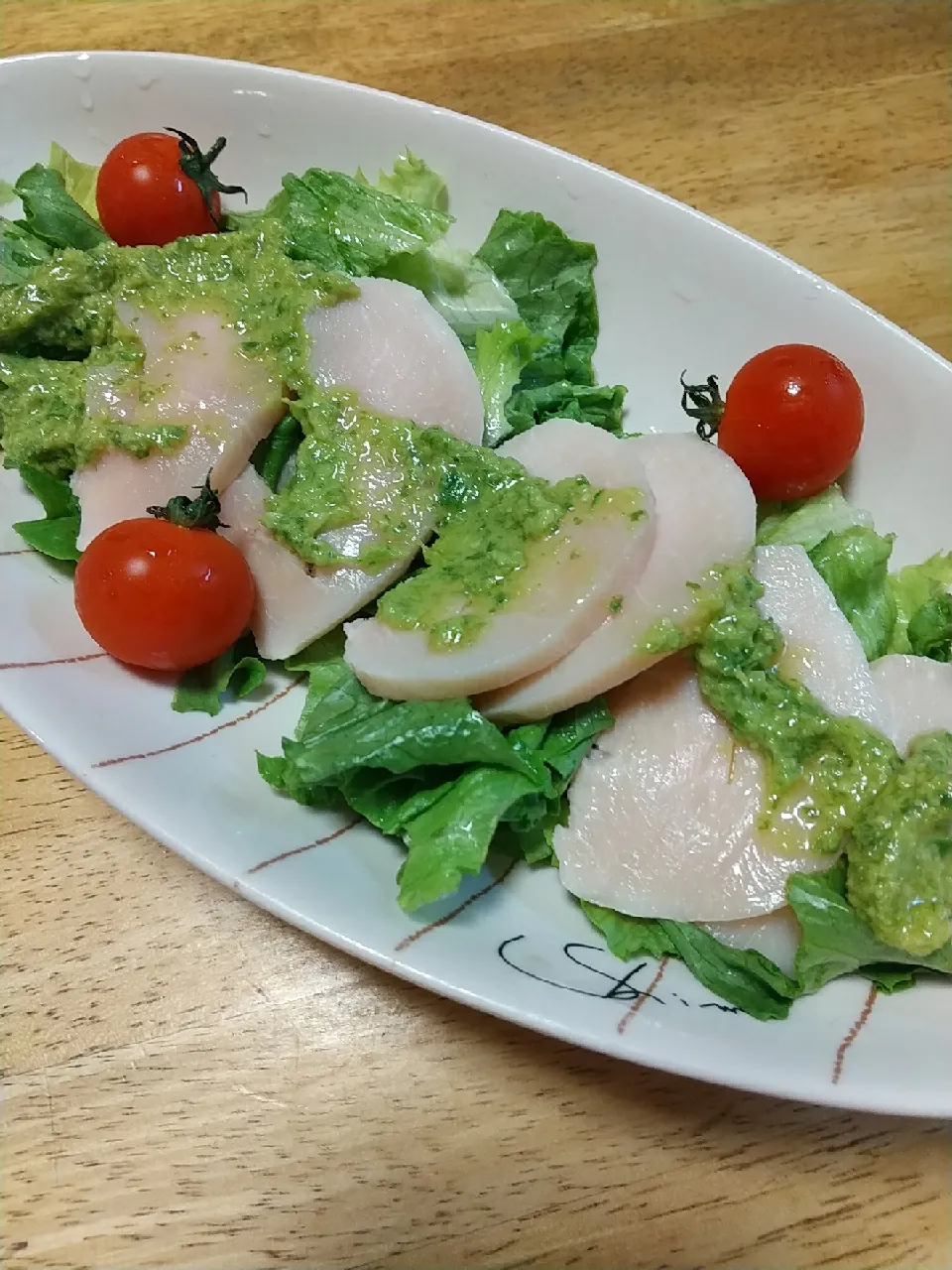 古尾谷りかこさんの料理 セロリコ　で鶏ハムのサラダ|fukaさん