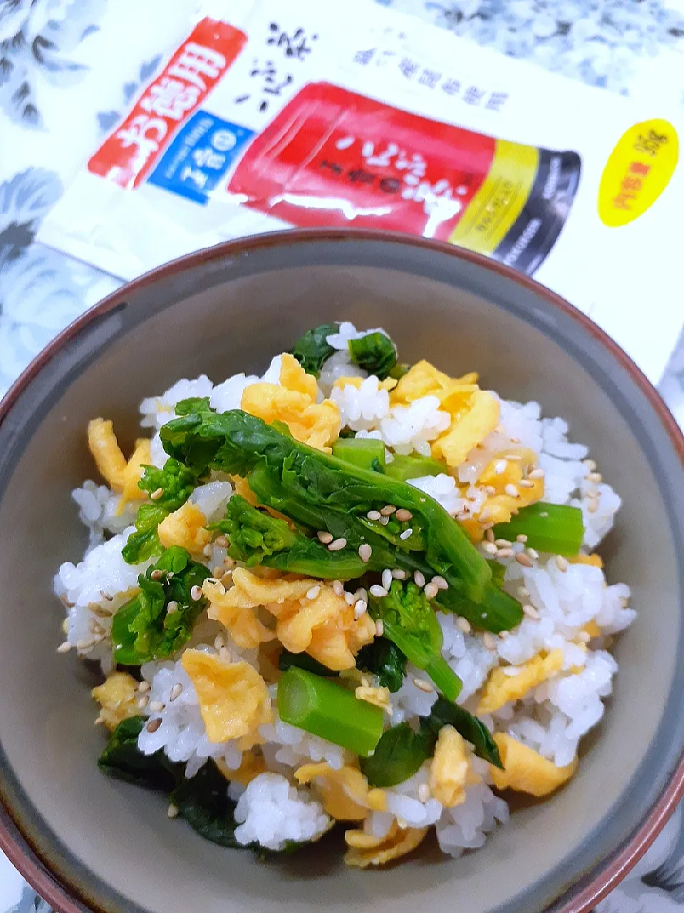 アッチさんの料理 菜の花ごはん|@きなこさん