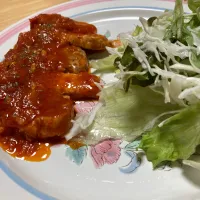 Snapdishの料理写真:トンテキトマトソース|nogurinさん