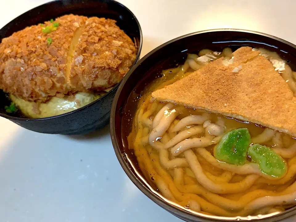 カツ丼　うどん|ゆうこさん