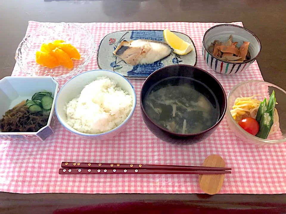 🐯子達の朝食。銀ダラ焼き🐟|🐯あんこたま🐯さん