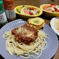 Snapdishの料理写真:ミートスパゲッティ|なおみさん