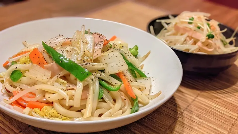 焼うどん〜
の晩ごはん✨|kaz(*･ω･)さん