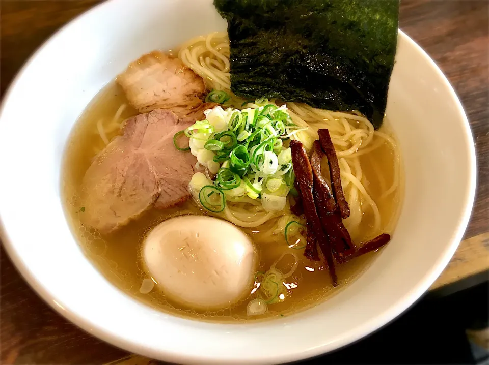 味玉白醤油ラーメン|リフルシャッフルさん