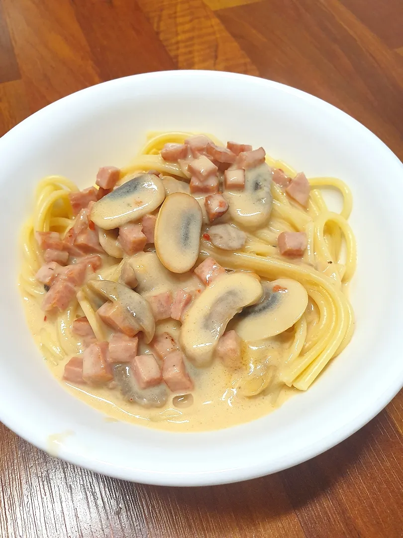 My home made carbonara😊|gabbysnowさん