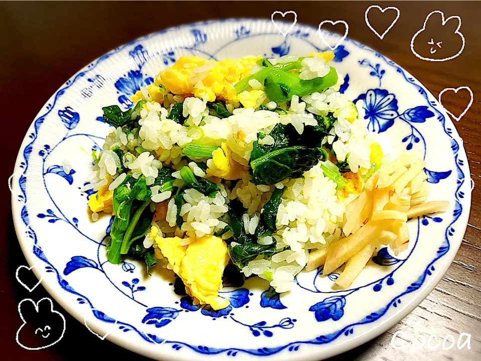 Snapdishの料理写真:アッチさんの料理 菜の花ごはん|cocoaさん