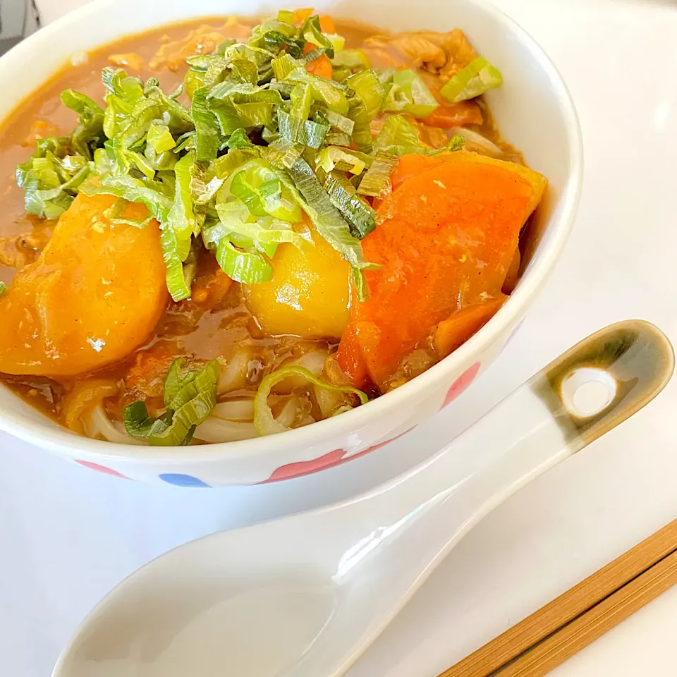 りさこさんの料理 カレーライス🍛 DE カレーうどん|りさこさん