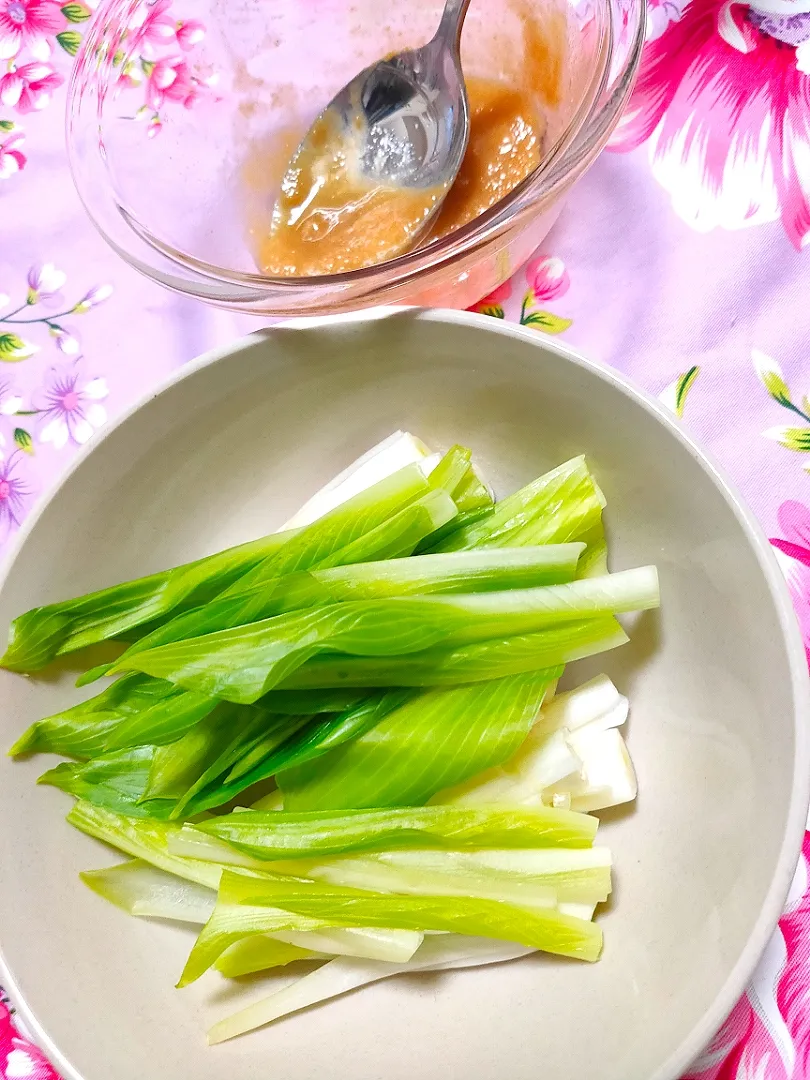 Dinner うるいの酢味噌和え|tamakiさん