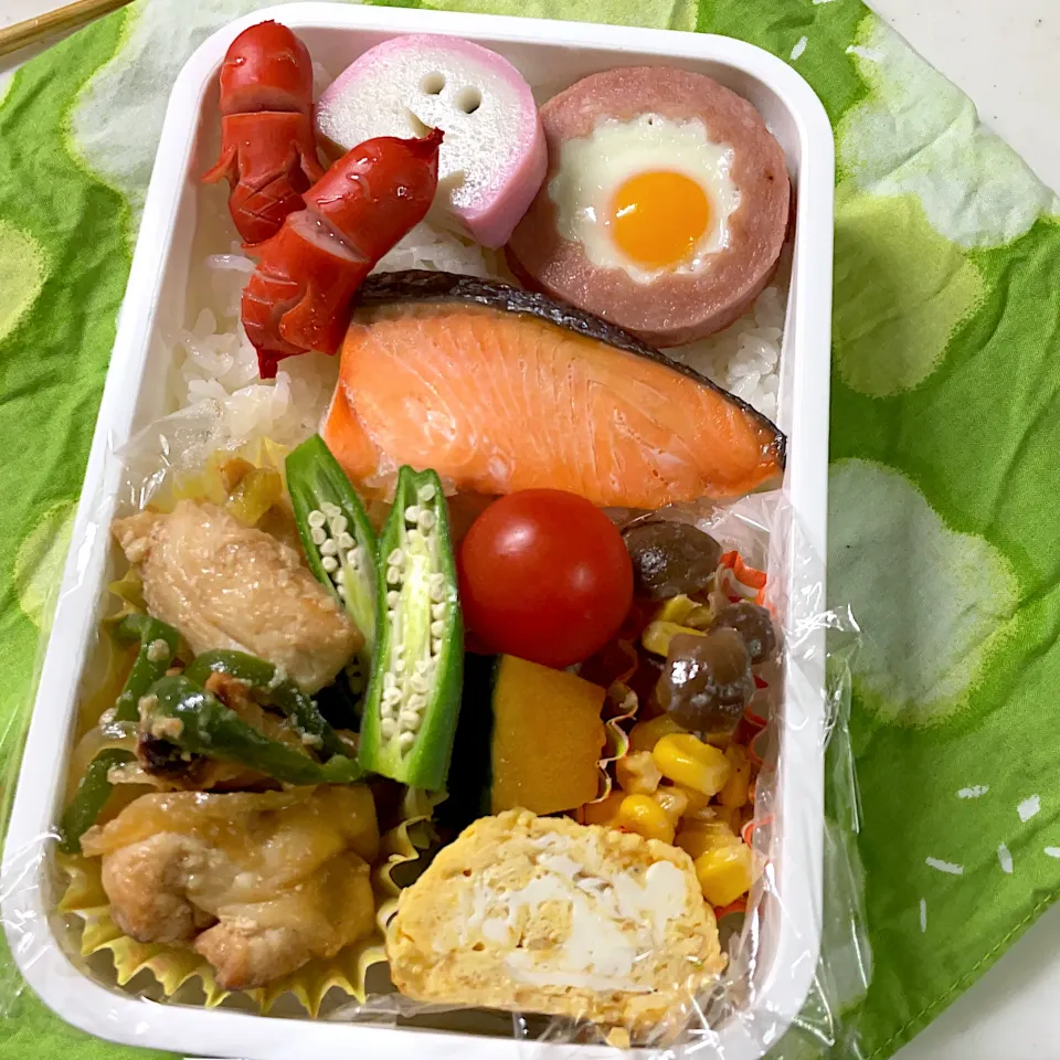 Snapdishの料理写真:2021年3月15日　オレ弁当♪|クッキングおやぢさん