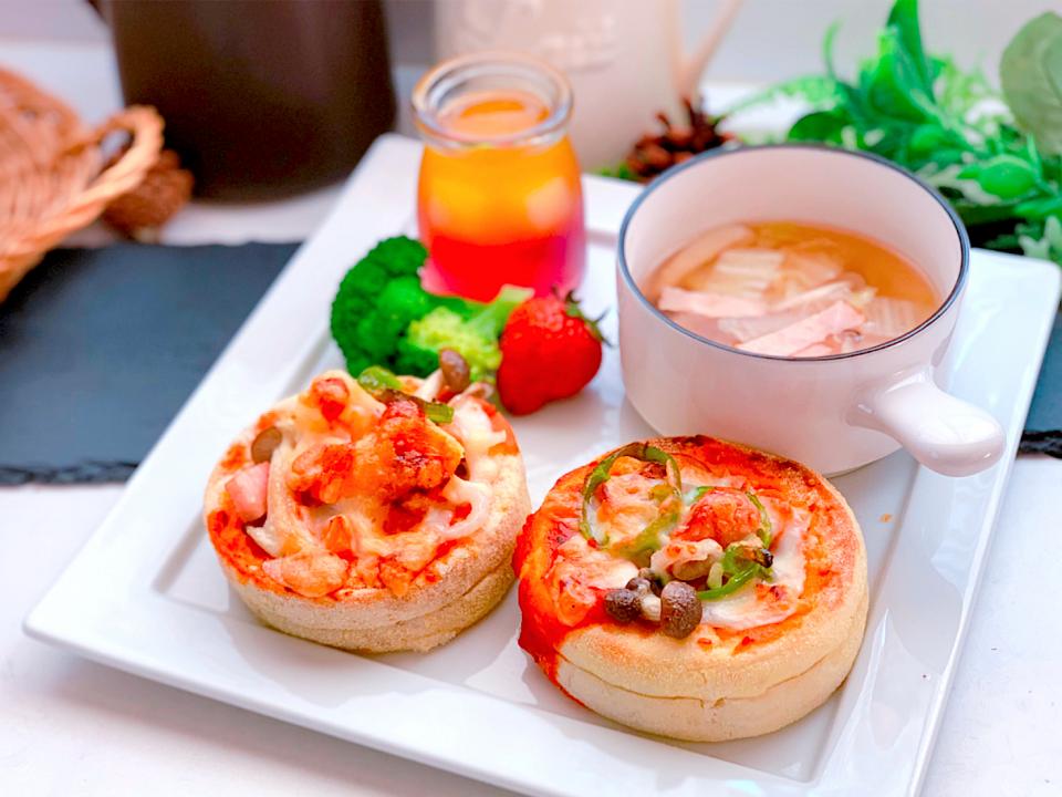 ボートPizzaの朝ごぱん