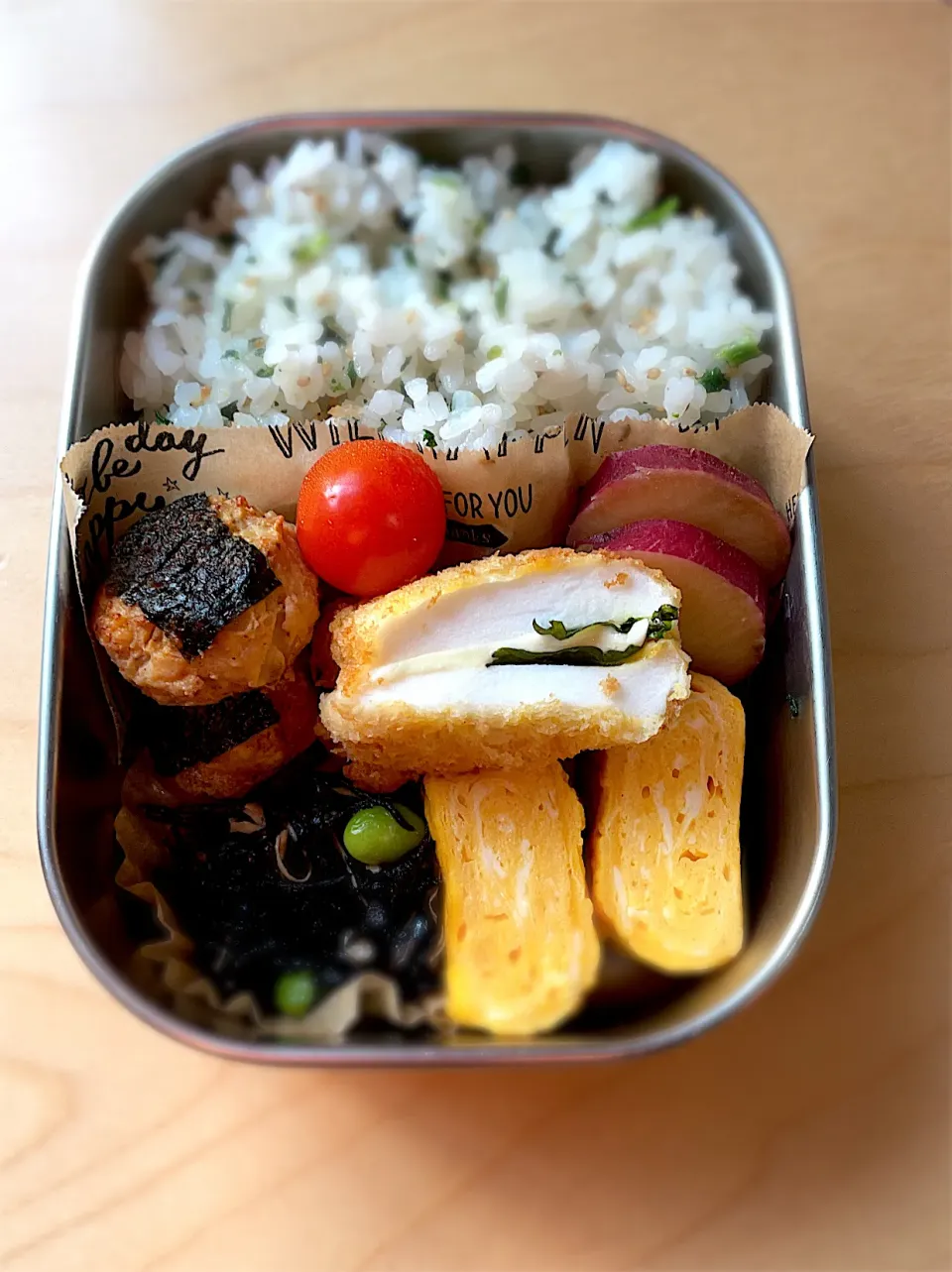 今日の中学生男子弁当🍱|はぴたさん