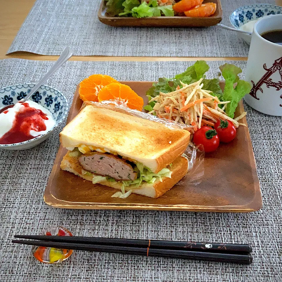 朝食|ツインうさぎさん