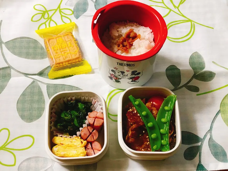 Snapdishの料理写真:2021/03/15(月) 娘弁当🎵|kiyominさん