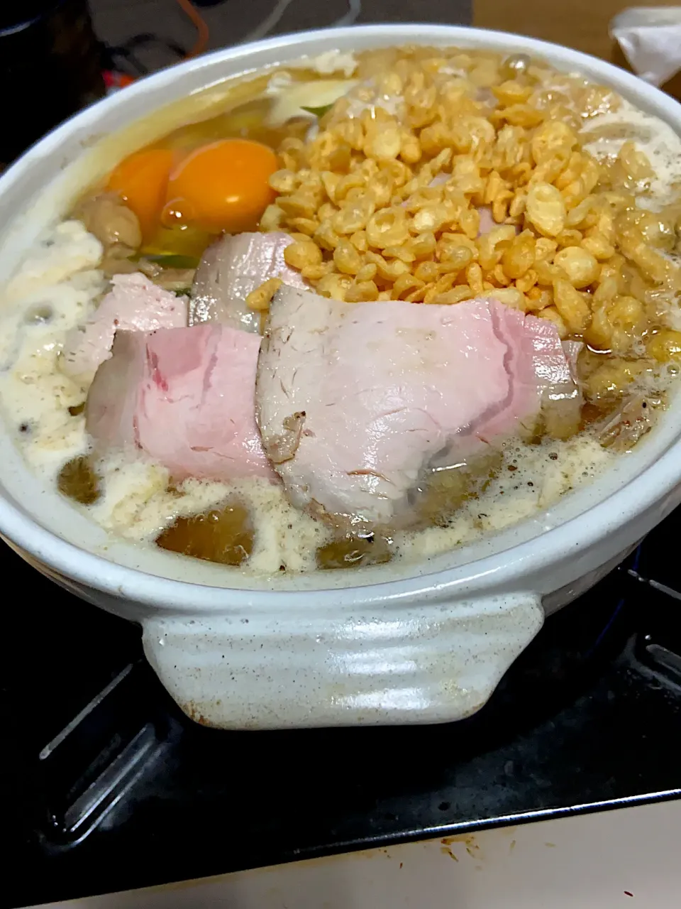 お夕飯は、鍋焼きうどん|renharuruさん