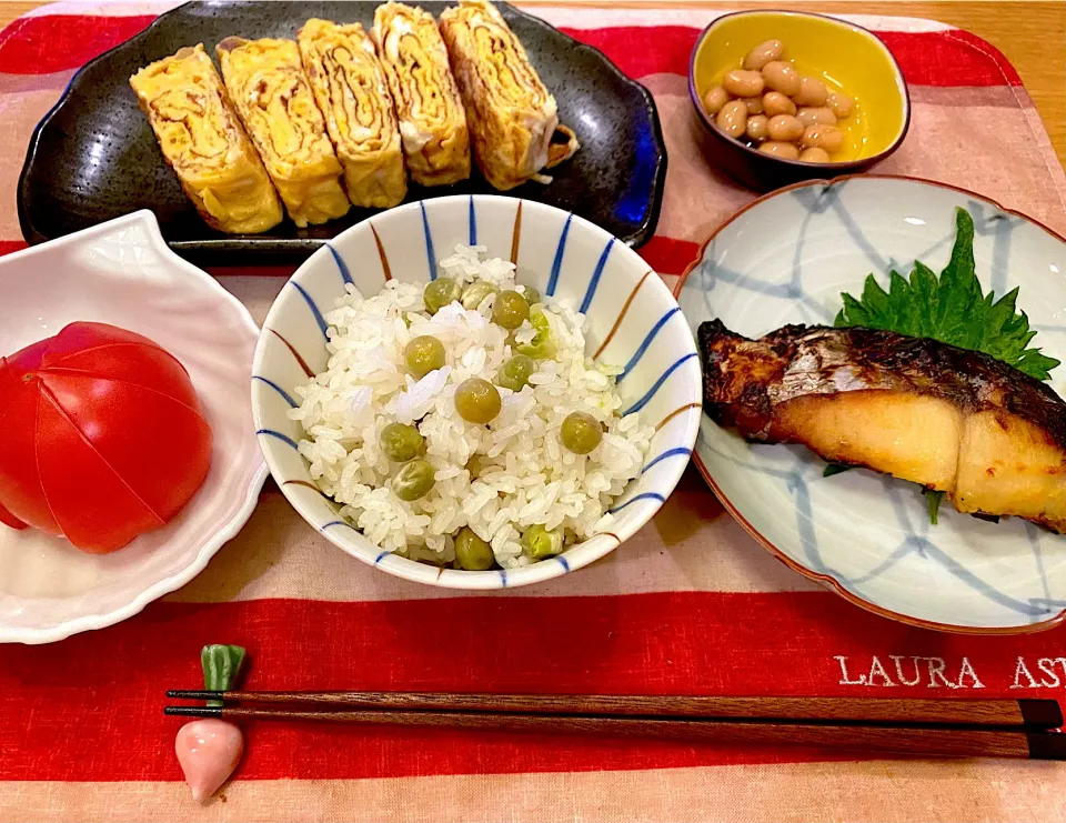 夫の作る豆ご飯|ゆすらうめさん