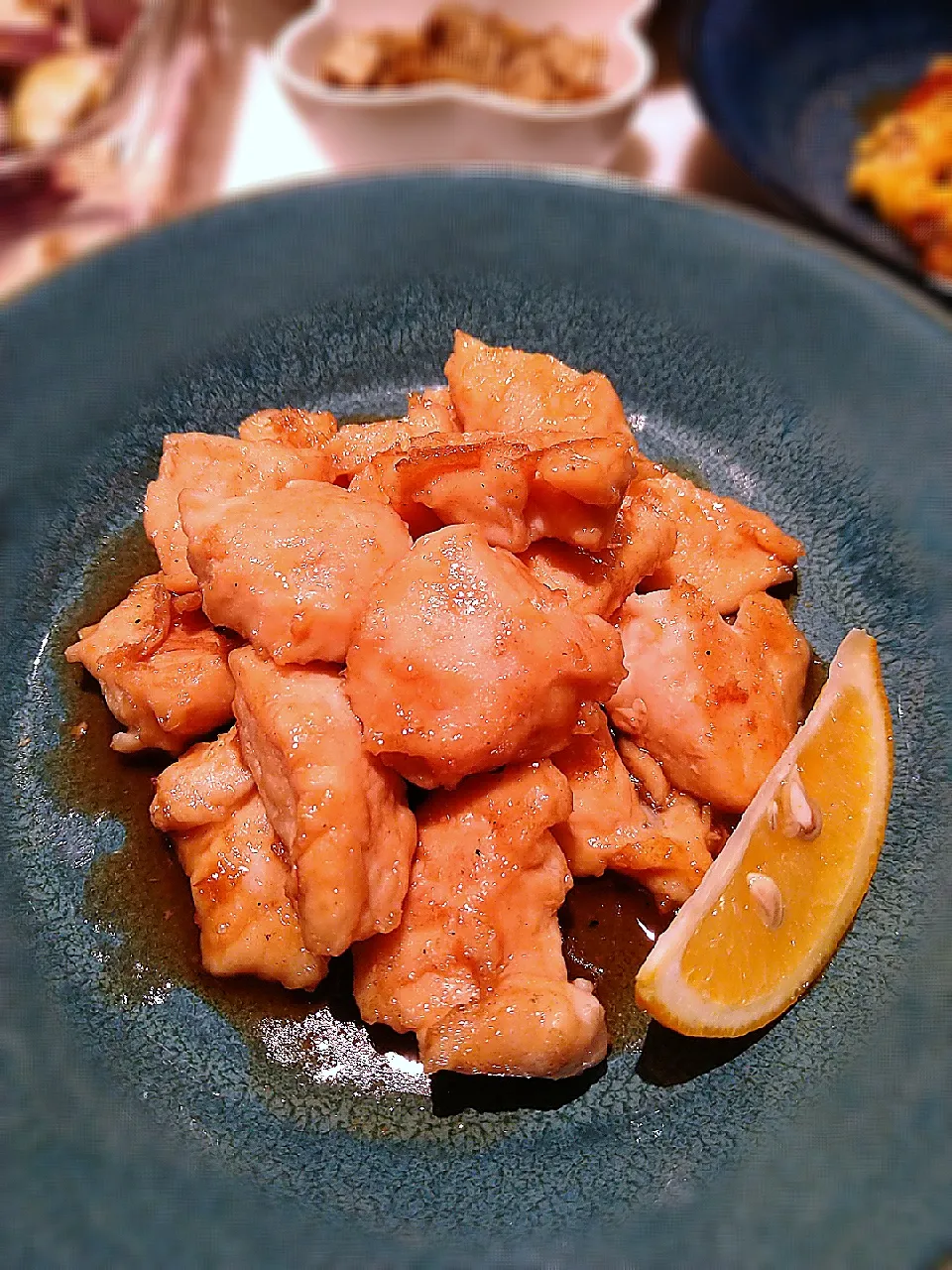 古尾谷りかこさんの料理 鶏むね肉のレモン煮|まめころさん