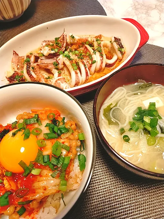 Snapdishの料理写真:3月15日😋夜ご飯|pinoさん